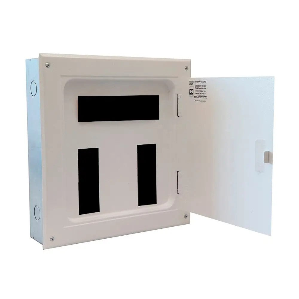 Quadro de Energia com Barramento 34 DIN 100A QDTEV 1031 Gomes