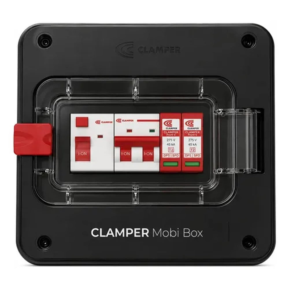 Quadro de Proteção Mobi Box 8KW 220V 40A Clamper