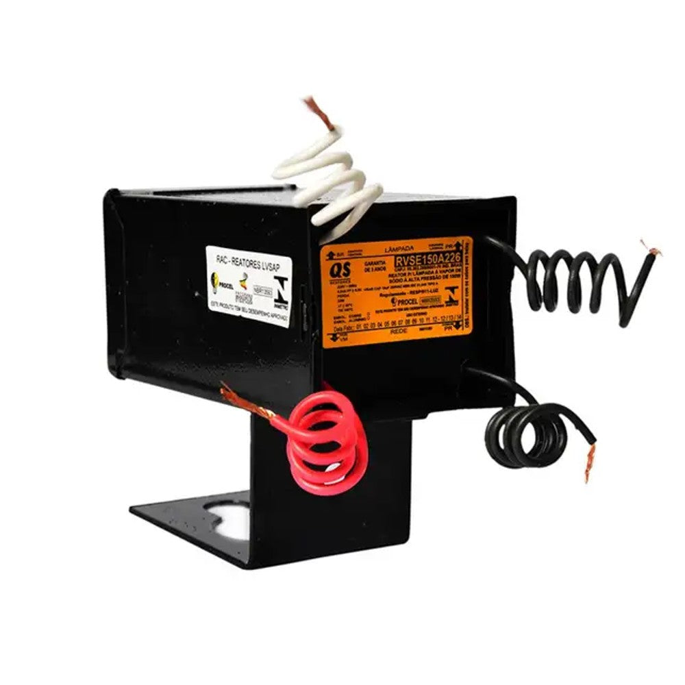 Reator Vapor de Sódio 150W Alto Fator de Potência Externo QS