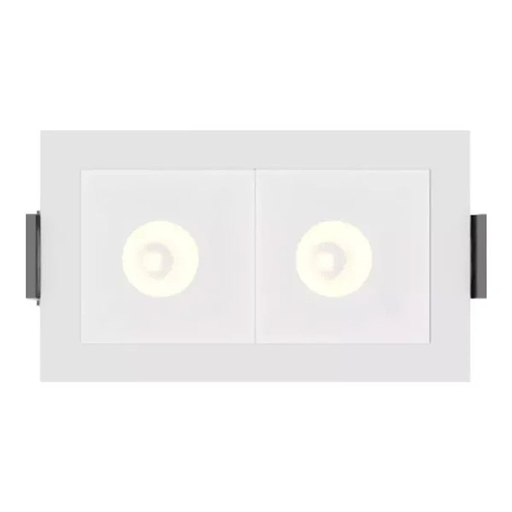 Spot Pix Vigo Embutir Retangular 4W 4K 30° Branco