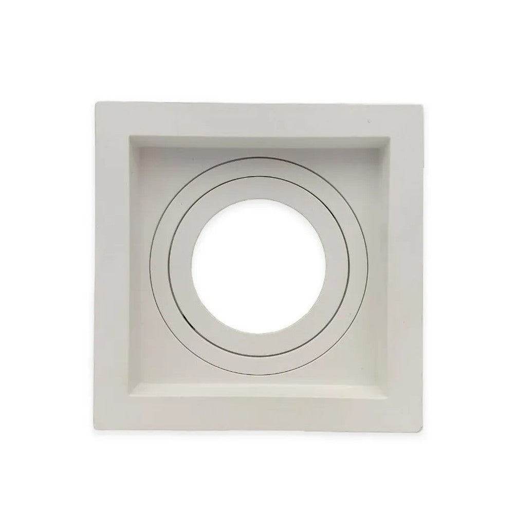 Spot de Embutir Quadrado para 1 Lâmpada MR11 Branco Save Energy