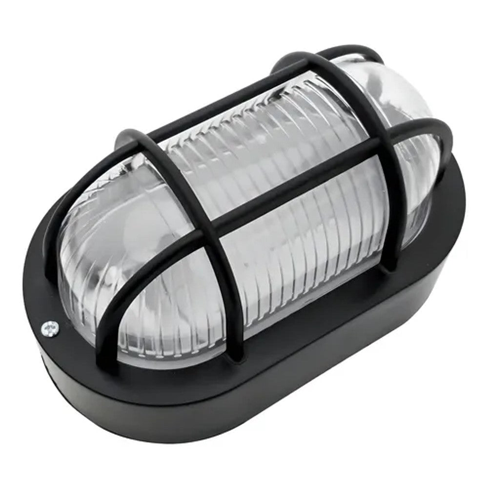 Tartaruga PVC com Grade E27 Preto Lalux