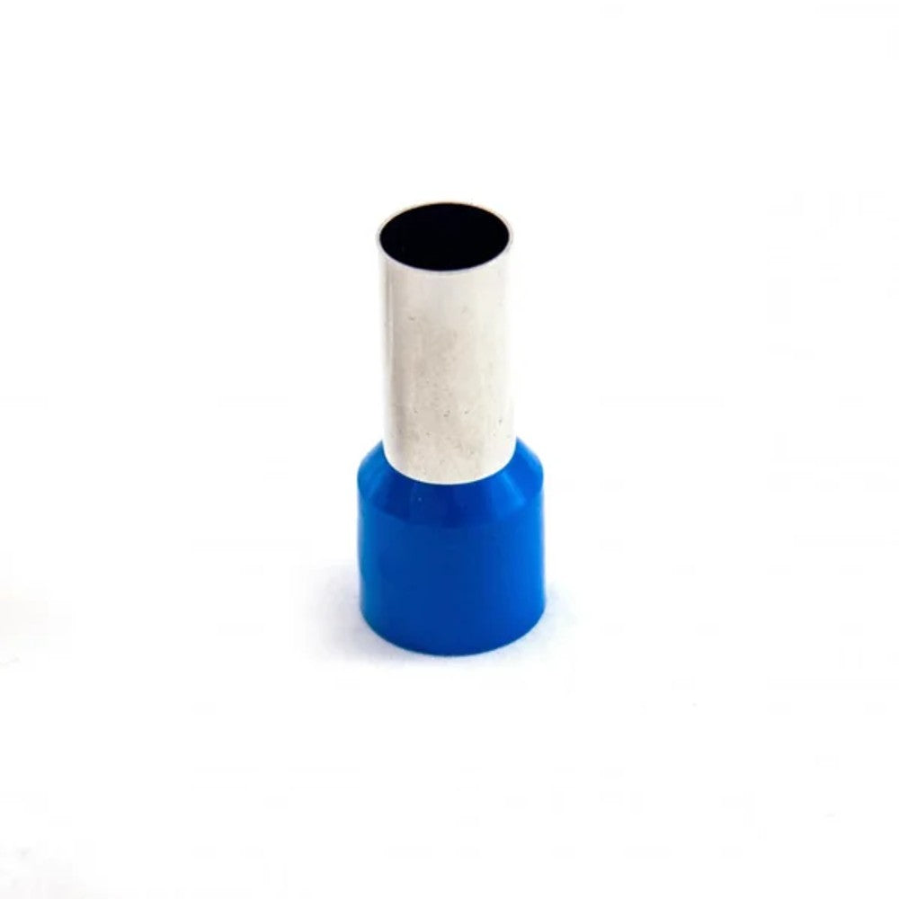 Terminal Pino Tubular 50,0 Azul com 10 Peças