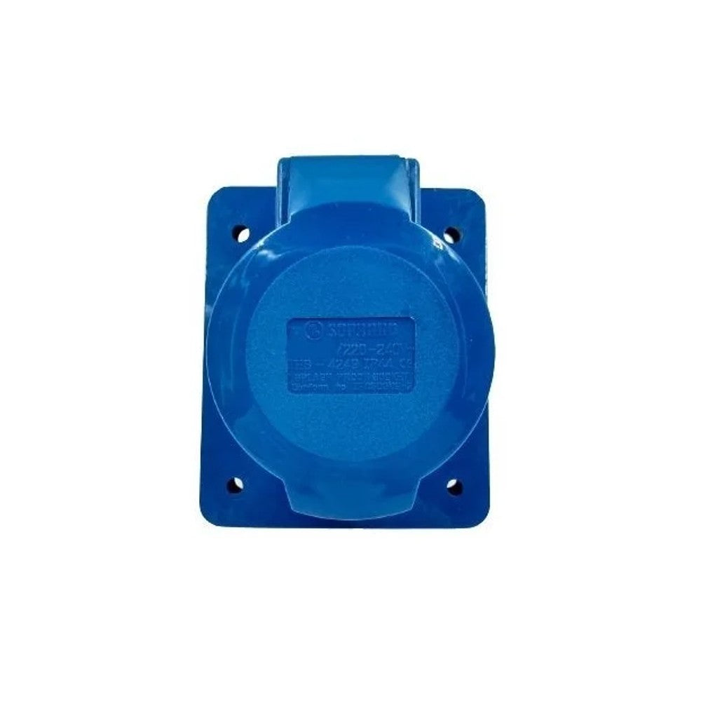 Tomada de Embutir 3P T 32A 240V 9H 4249 Soprano