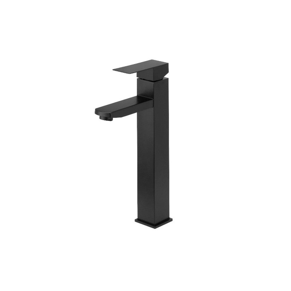 Torneira Lavatório Monocomando Square Alta Black Matte Forusi
