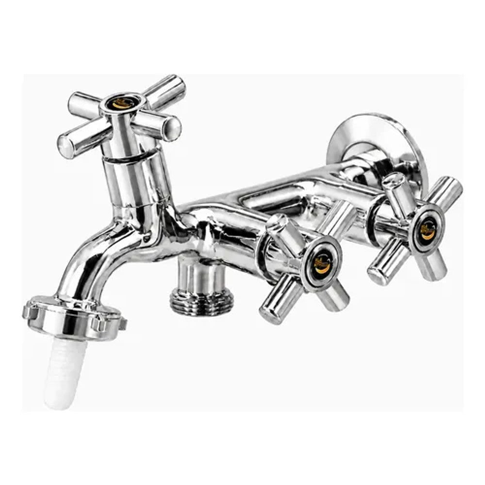 Torneira para Máquina de Lavar Click Soft Cromado Forusi