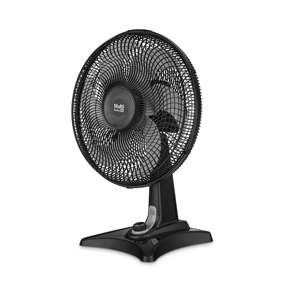 Ventilador de Mesa 40cm 127V Preto Turbo Multilaser