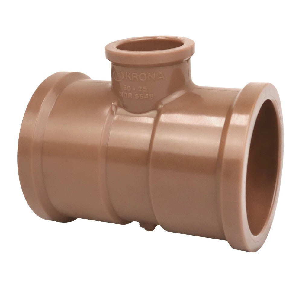 Te de Redução Soldável 60x25mm Krona