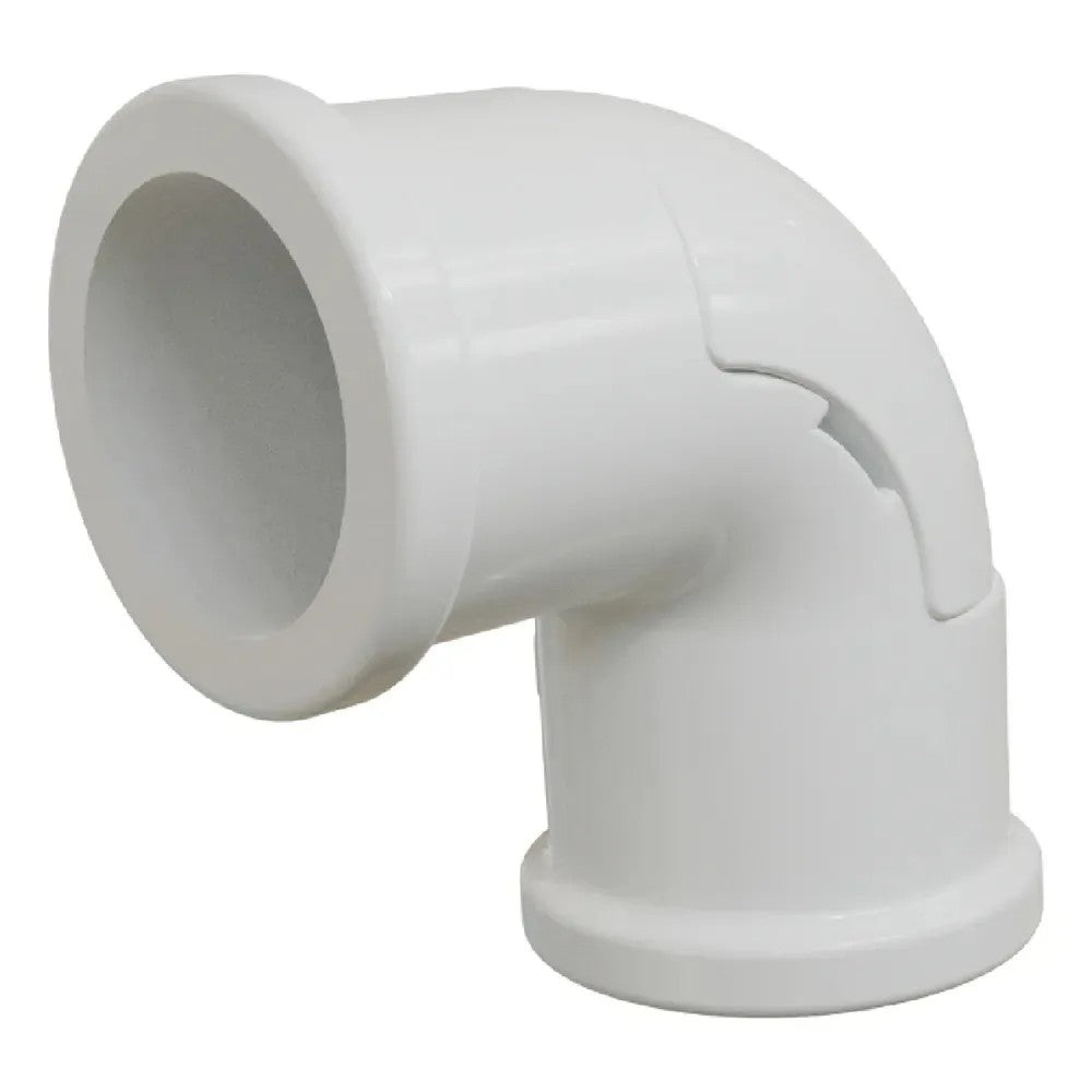 Cotovelo PVC Branco Sem Rosca 1 Polegada Wetzel