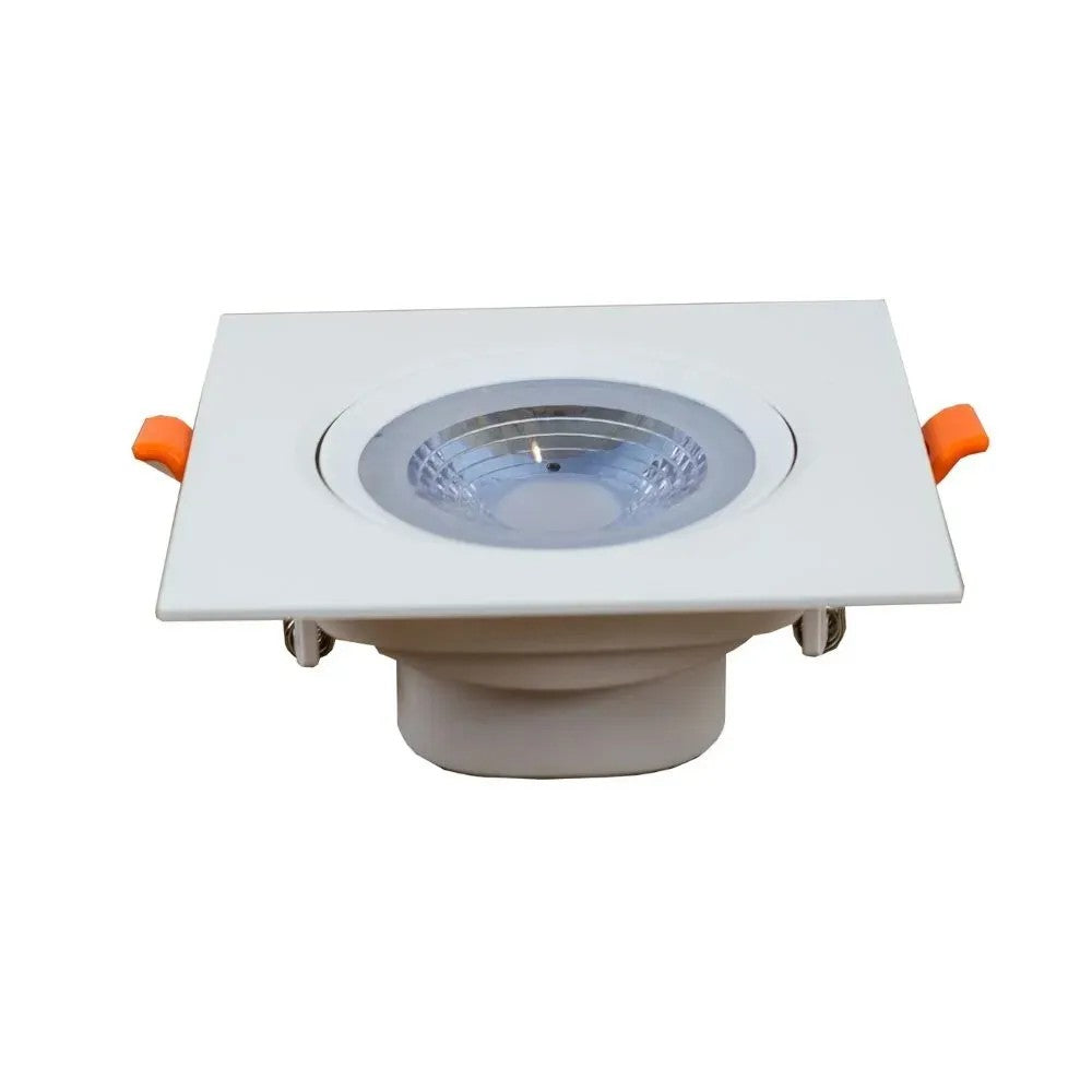 Spot Bronzearte Easy LED Decor Embutir Quadrado 5W 3000K Branco