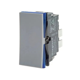 Interruptor Módulo Paralelo 10A Borne Automático Pial Plus Cinza 611011CZ
