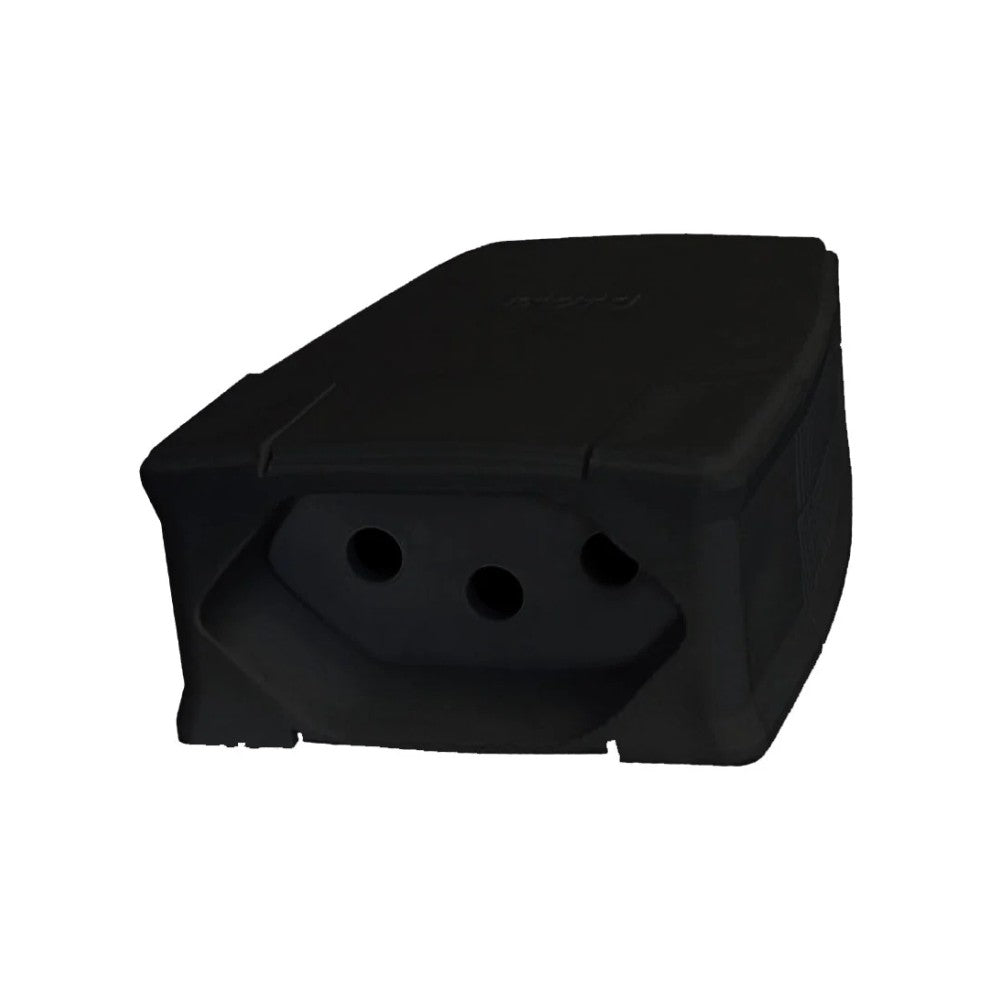 Plug Fêmea 2 Polos e Terra 20A Preto Referência 615857 Pial