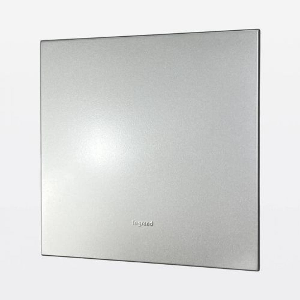 Placa 4x4 Cega Quadrada Soft Alumínio 571400B Arteor