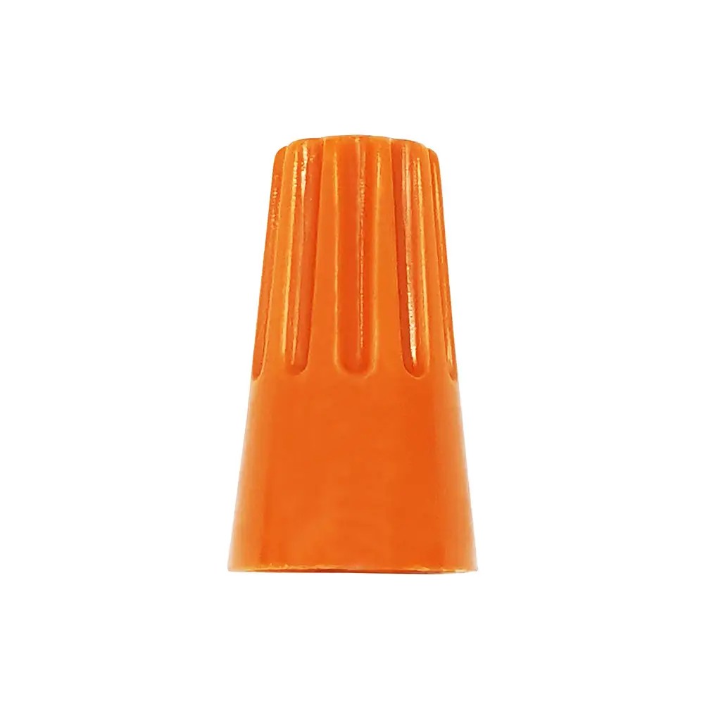 Conector Elétrico 1,5 - 2,5mm Laranja com 100 Peças