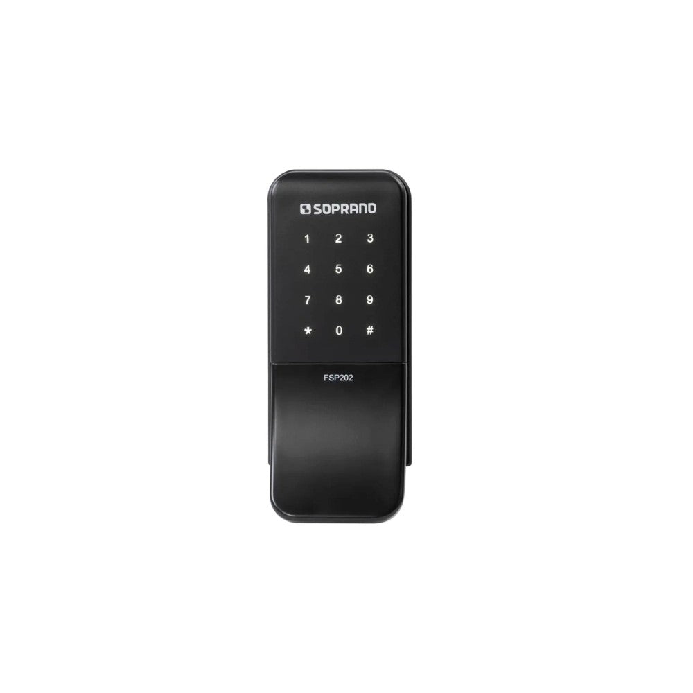 Fechadura Digital Soprano FSP202 de Sobrepor Preta