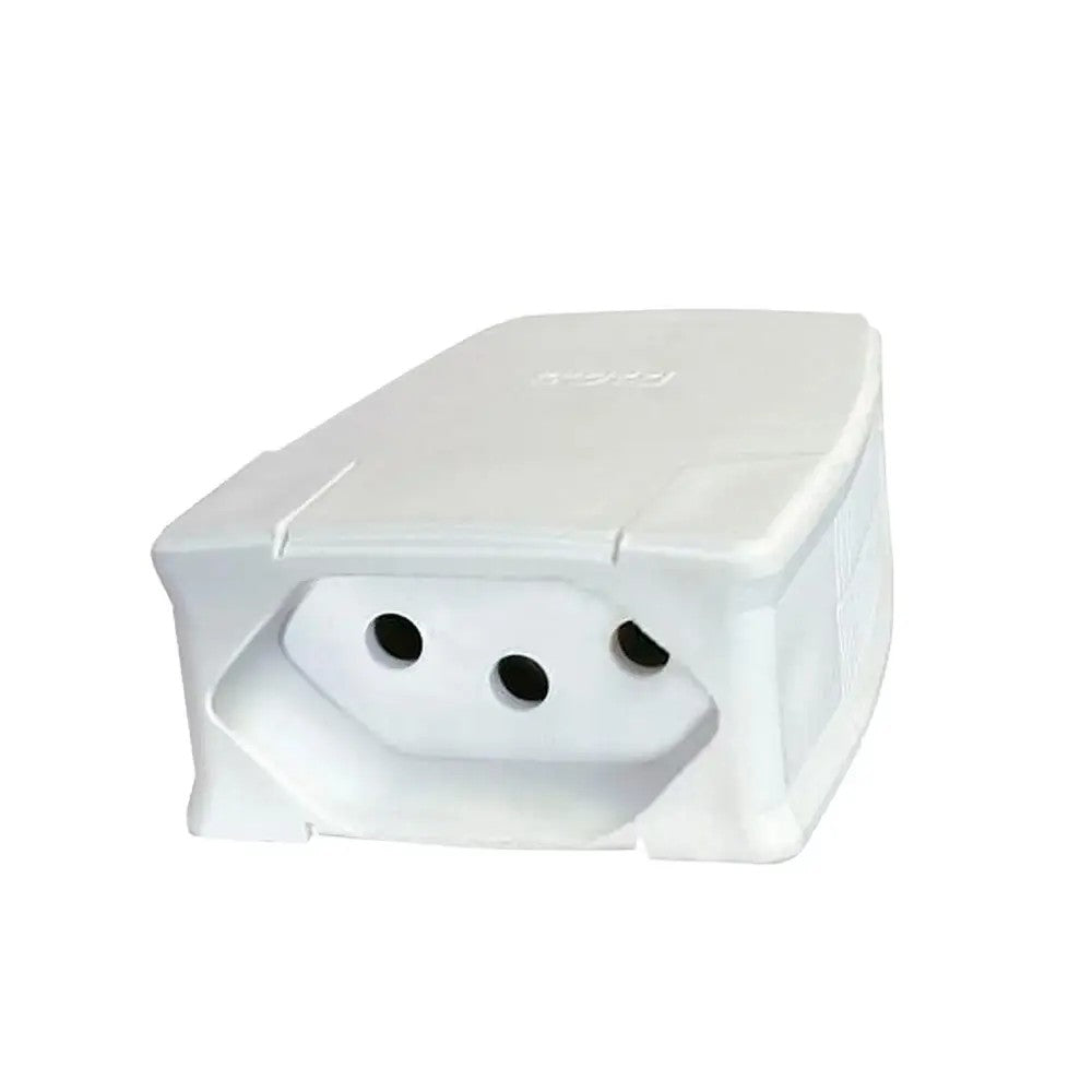 Plug Fêmea 2P T 10A Branco Referência 615836 Pial GL