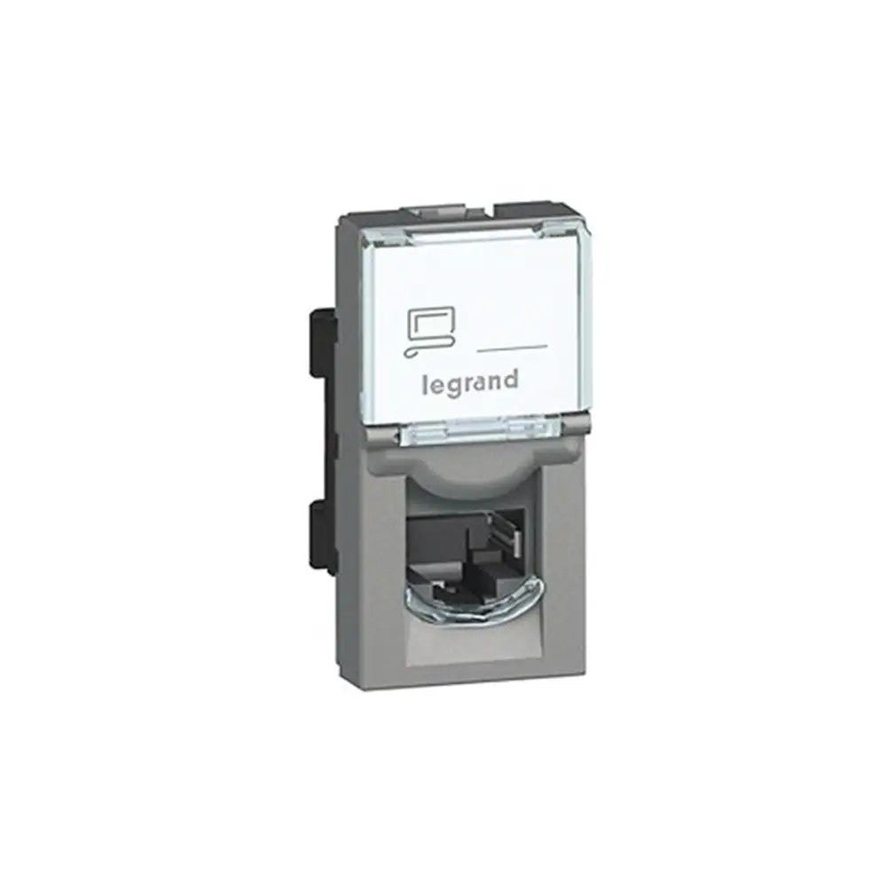 Tomada Modular RJ45 CAT5E Magnésio 572803B Linha Arteor GL