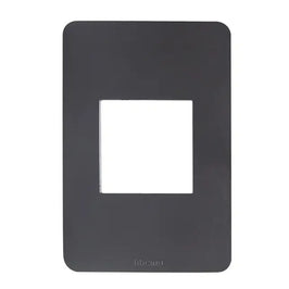 Placa 2x4 2 Postos Cinza JA4819JG Matix Go