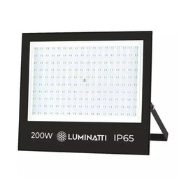 PROJETOR LED 200W 6000K PRETO DALI LUMINATTI