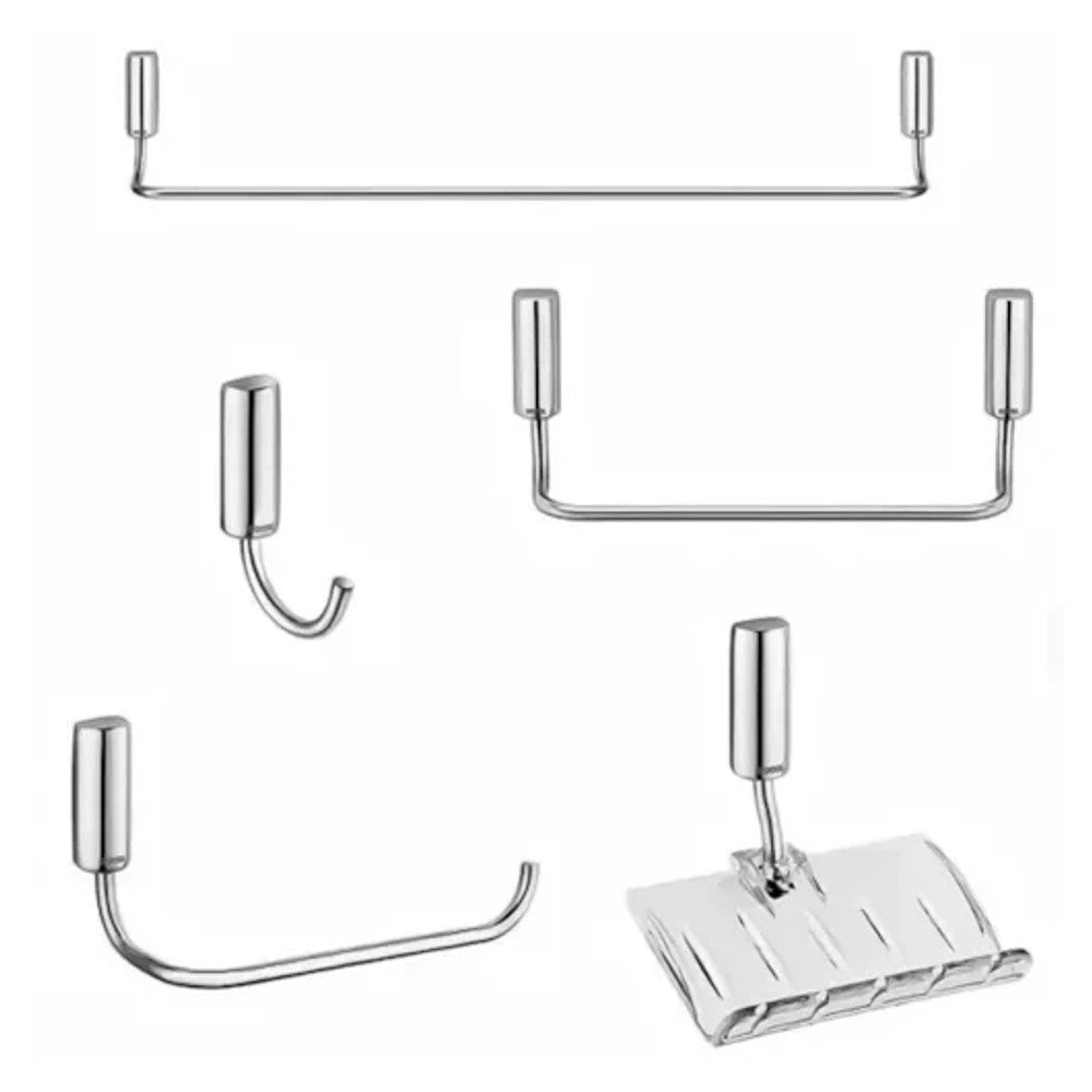 Kit Acessórios Idea Cromado 5 Peças Docol