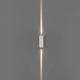 Arandela LED Wall Mini 5W 3000K 2 fachos 4 Graus Branco Stella 