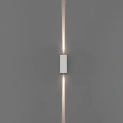 Arandela LED Wall Mini 5W 3000K 2 fachos 4 Graus Branco Stella 