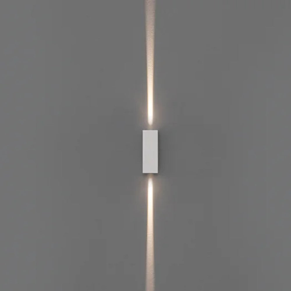 Arandela LED Wall Mini 5W 3000K 2 fachos 4 Graus Branco Stella 