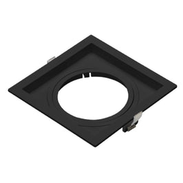SPOT PIX FACIADO EMBUTIR QUADRADO 1XMR11 PRETO