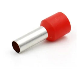 Conector Elétrico 4,0 - 10mm Vermelho/Bege com 50 Peças