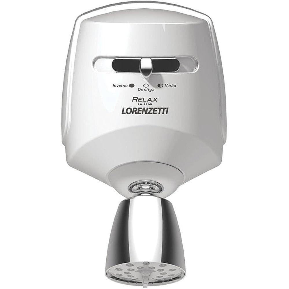 CHUVEIRO RELAX 220V 5500W BRANCO/CROMADO LORENZETTI