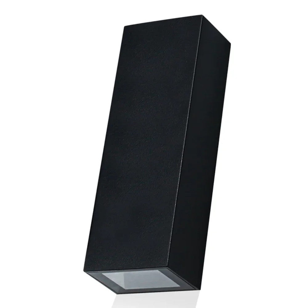 Arandela LED Luminatti LM2662 Pit Retangular 5W 3000K Preta