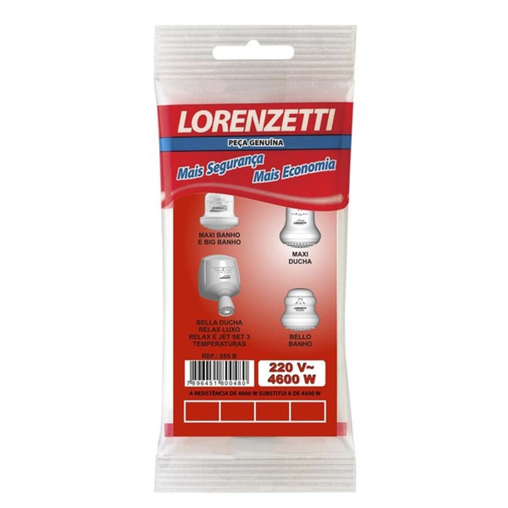RESISTÊNCIA MAXI DUCHA/RELAX 220V 4600W LORENZETTI