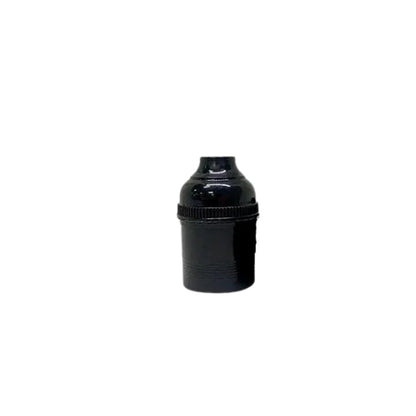 Porta Lâmpada Walma E-27 Preto 1004PR S/Chave 60W
