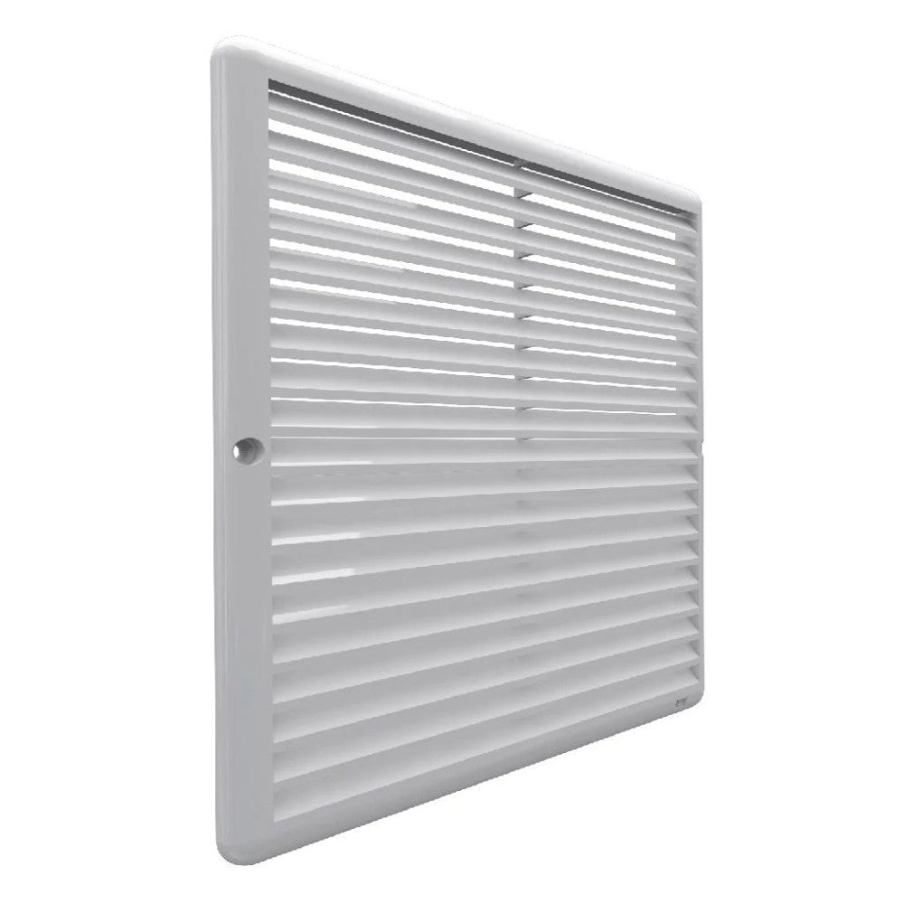 Grade de Ventilação de Superfície 25x25cm com Embalagem Branco