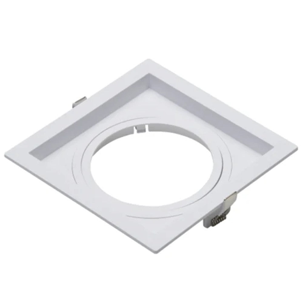 SPOT PIX EMBUTIDO QUADRADO 1XPAR30 RECUADO BRANCO