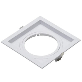 SPOT PIX EMBUTIDO QUADRADO 1XPAR30 RECUADO BRANCO