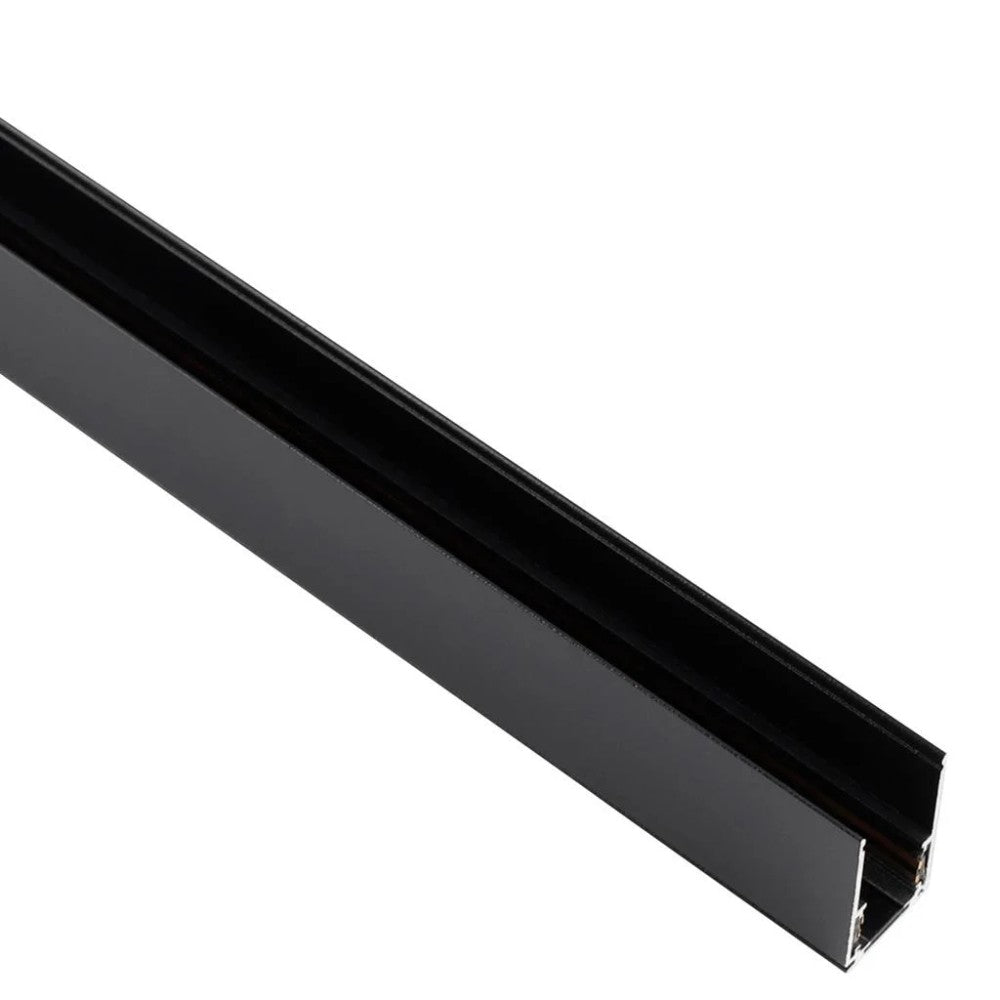 TRILHO SOBREPOR 1,0 METRO 48V PRETO MAGNETO22 LM2331 LUMINATTI