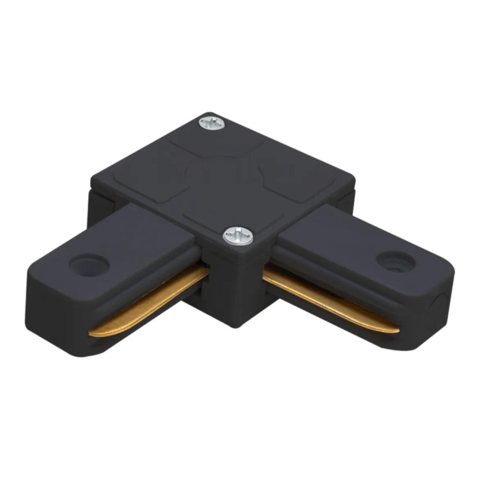 CONECTOR L PARA TRILHO PRETO PIX ILUMINAÇÃO