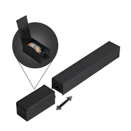 DRIVER LED 200W 48V BIVOLT INFINITY PIX ILUMINAÇÃO PRETO
