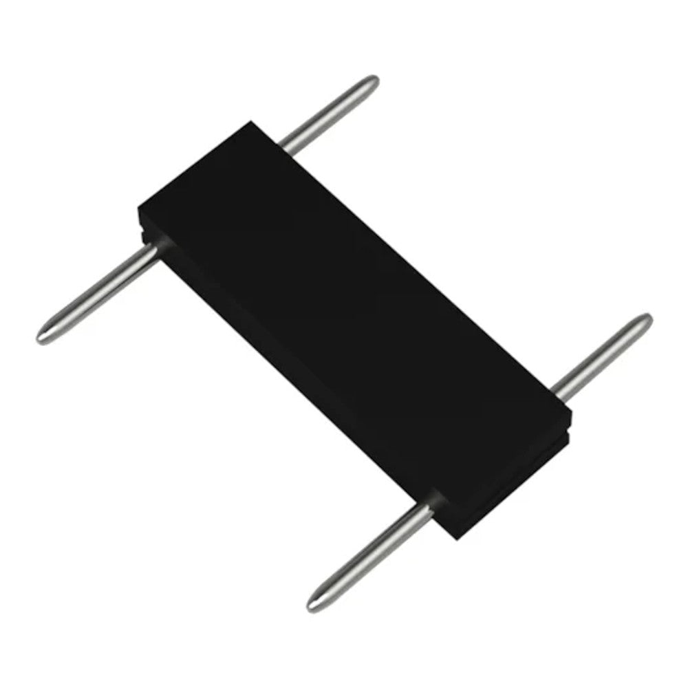 CONECTOR RETO TRILHO INFINITY PRETO C/5 PEÇAS PIX