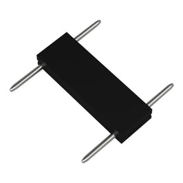 CONECTOR RETO TRILHO INFINITY PRETO C/5 PEÇAS PIX