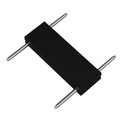 CONECTOR RETO TRILHO INFINITY PRETO C/5 PEÇAS PIX