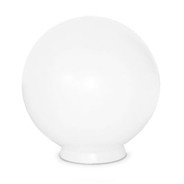 GLOBO PVC BLUMENAU BOCA 15 300MM BOLA BRANCO LEITOSO