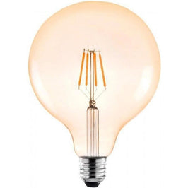 Lâmpada LED Globo G125 Filamento 4W 2400K Âmbar PIX