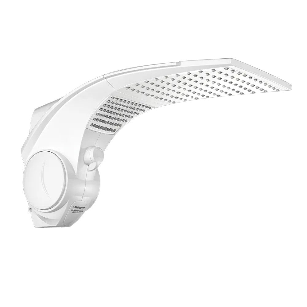 CHUVEIRO DUO SHOWER MULTITEMPERATURAS QUADRA 127V 5500W BRANCO LORENZETTI