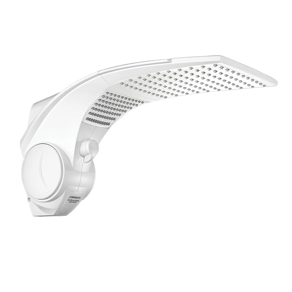 CHUVEIRO DUO SHOWER MULTITEMPERATURAS QUADRA 220V 7500W BRANCO LORENZETTI