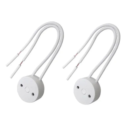 LUMIBRAS Soquete Tomadinha Rabicho p/ Lâmpada Fluorescente LED 2 Peças