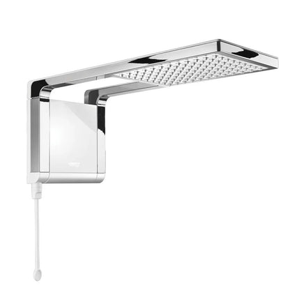 CHUVEIRO ACQUA STORM BRANCO/CROMADO 127V 5500W LORENZETTI