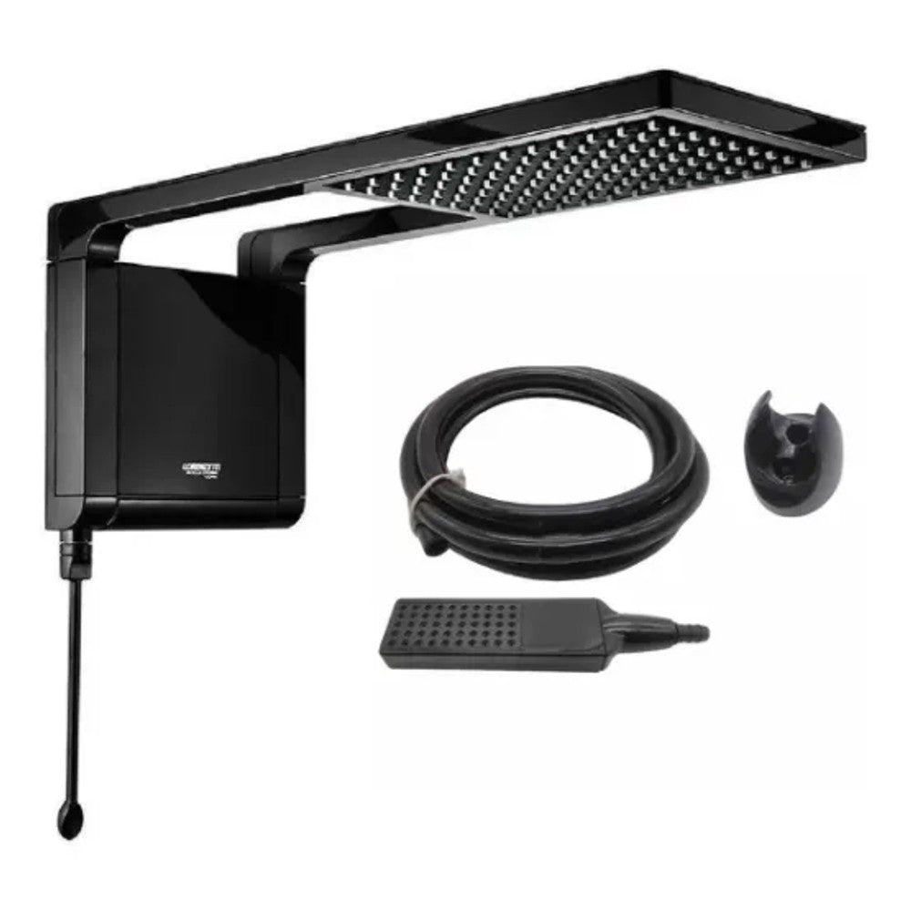 CHUVEIRO ACQUA STORM PRETO 127V 5500W LORENZETTI