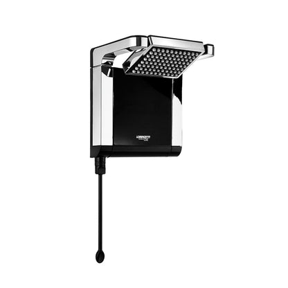 CHUVEIRO ACQUA STAR PRETO/CROMADO 127V 5500W LORENZETTI